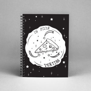 Блокнот «In pizza veritas» скетчбуки интернет-магазин