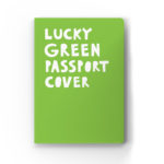 Обложка для паспорта «Lucky green passport cover»