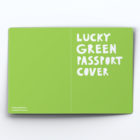Обложка для паспорта «Lucky green passport cover»