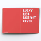 Обложка для паспорта «Lucky red passport cover»