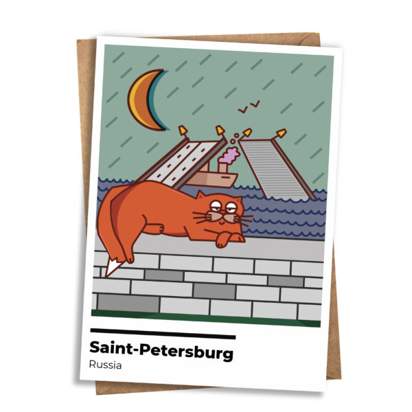 открытки привет из питера